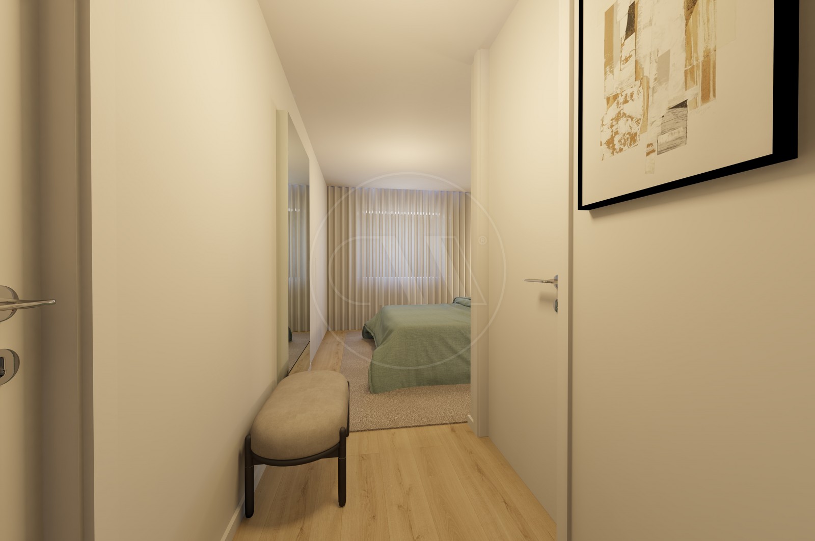 Apartamento T3 para Venda em Ferreiros e Gondizalves, Braga, Braga - Quarto (Imagem 2)