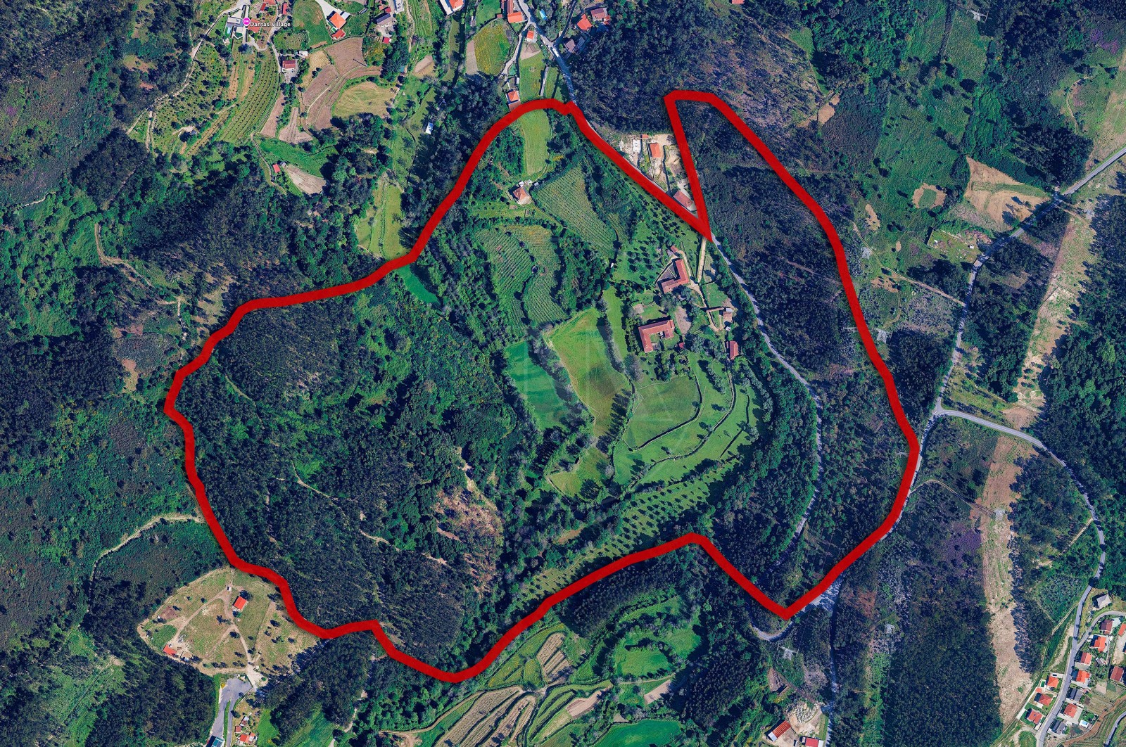 Farm T8 for For sale in Covelas, Póvoa de Lanhoso, Braga - Planta (Imagem 1)