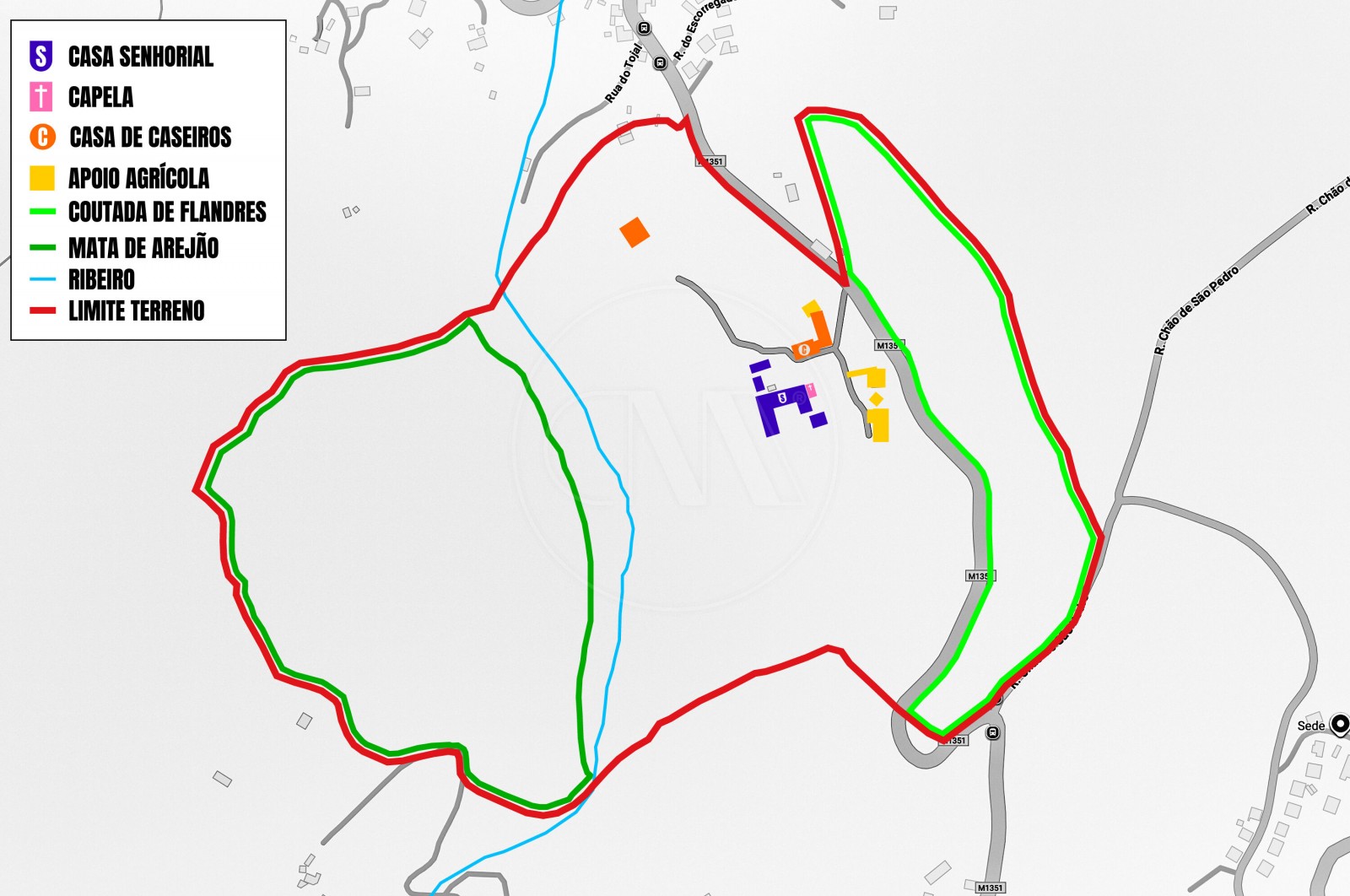 Farm T8 for For sale in Covelas, Póvoa de Lanhoso, Braga - Planta (Imagem 2)