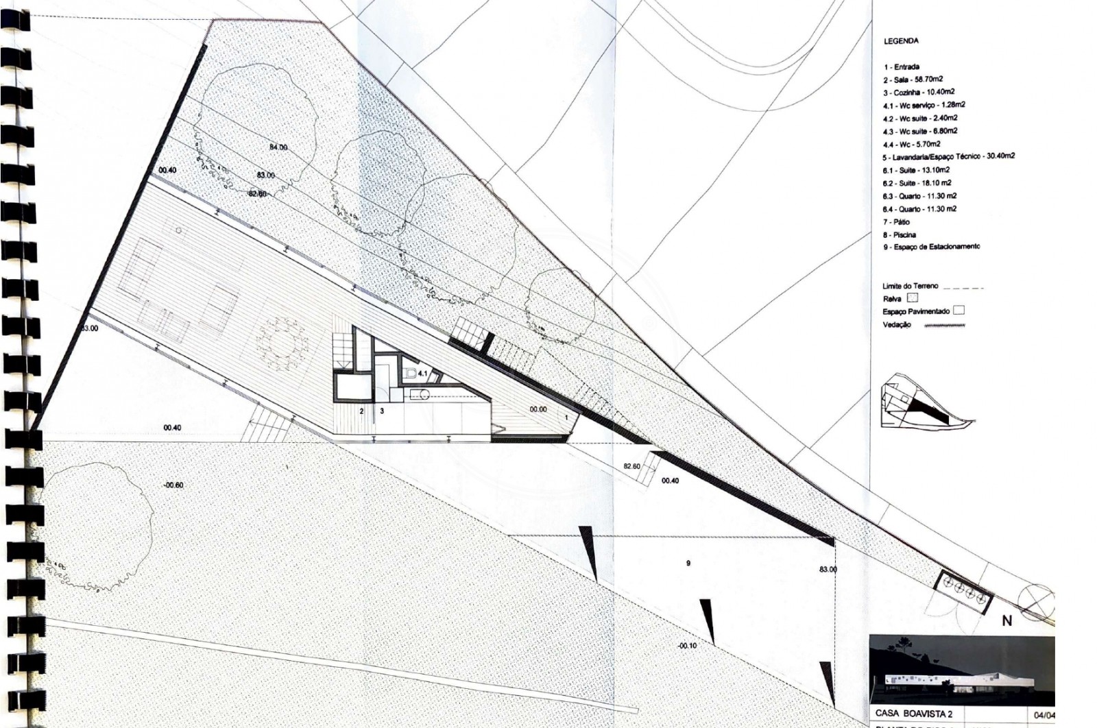 Moradia T4 para Venda em Moledo e Cristelo, Caminha, Viana do Castelo - Planta (Imagem 3)