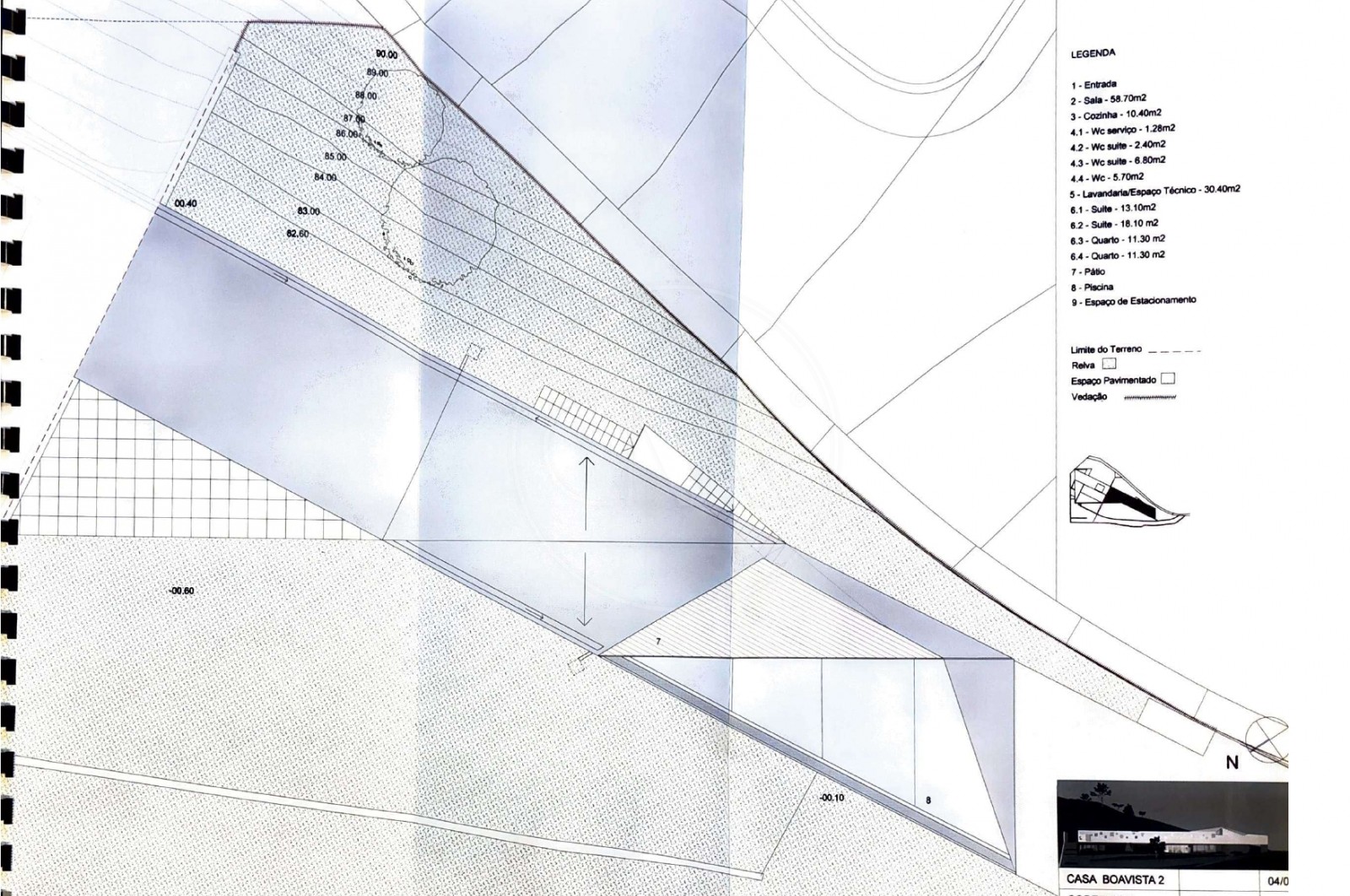 Moradia T4 para Venda em Moledo e Cristelo, Caminha, Viana do Castelo - Planta (Imagem 5)