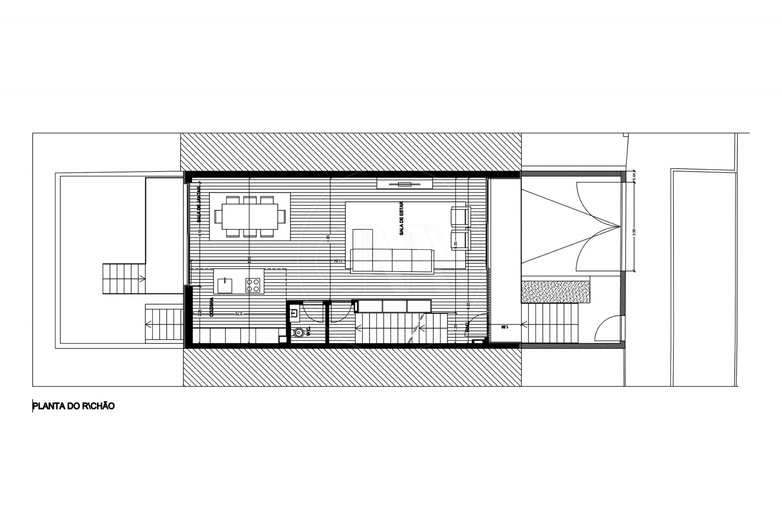 Moradia T3 para Venda em Póvoa de Lanhoso (Nossa Senhora do Amparo), Póvoa de Lanhoso, Braga - Planta (Imagem 7)
