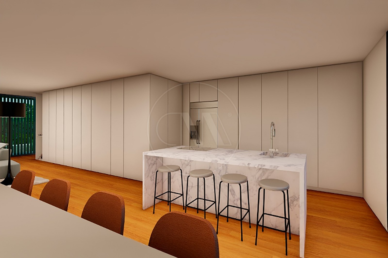 Moradia T3 para Venda em Póvoa de Lanhoso (Nossa Senhora do Amparo), Póvoa de Lanhoso, Braga - Cozinha (Imagem 1)