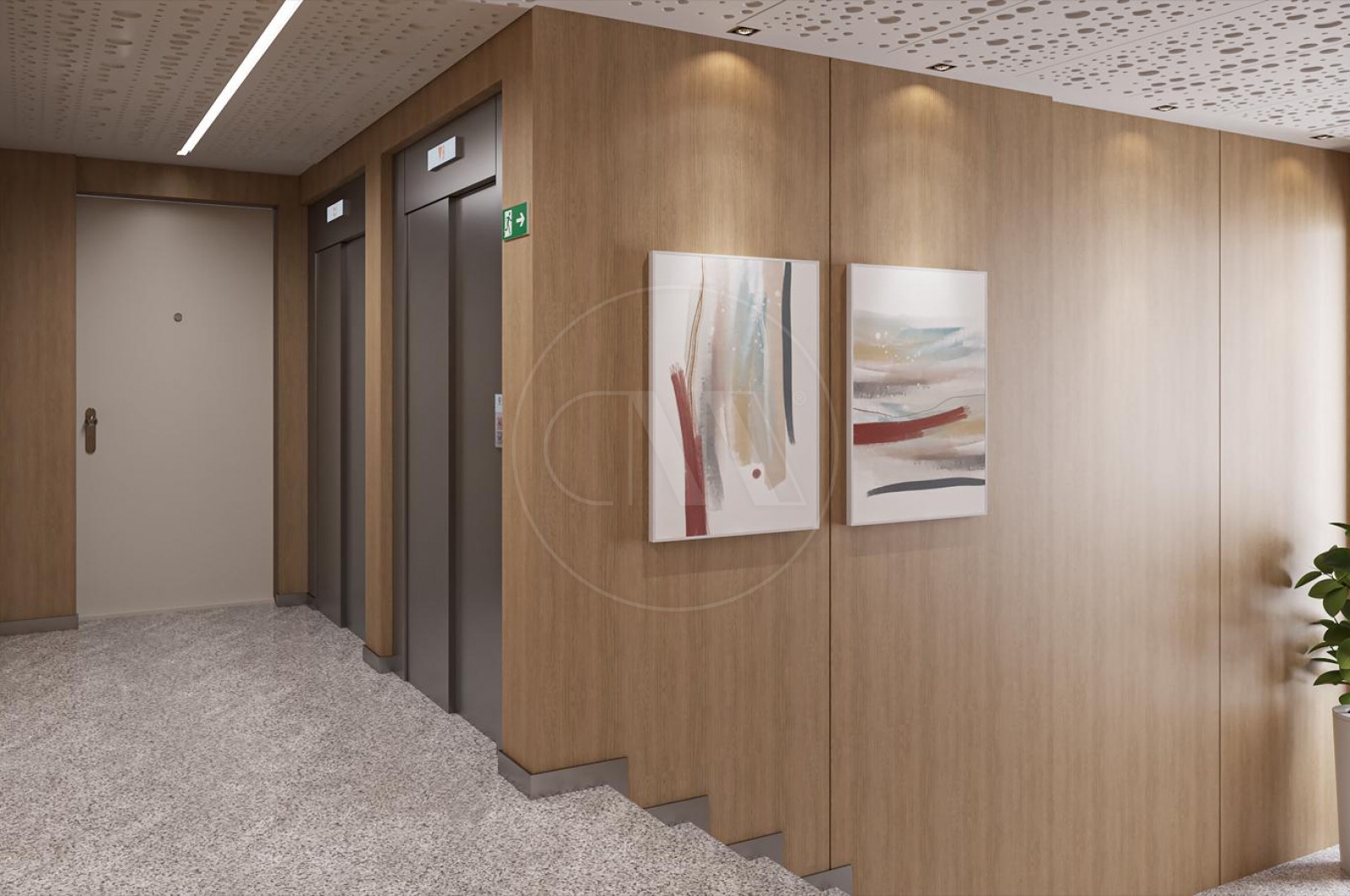 Apartment T3 for For sale in Braga (Maximinos, Sé e Cividade), Braga, Braga - Áreas comuns (Imagem 8)