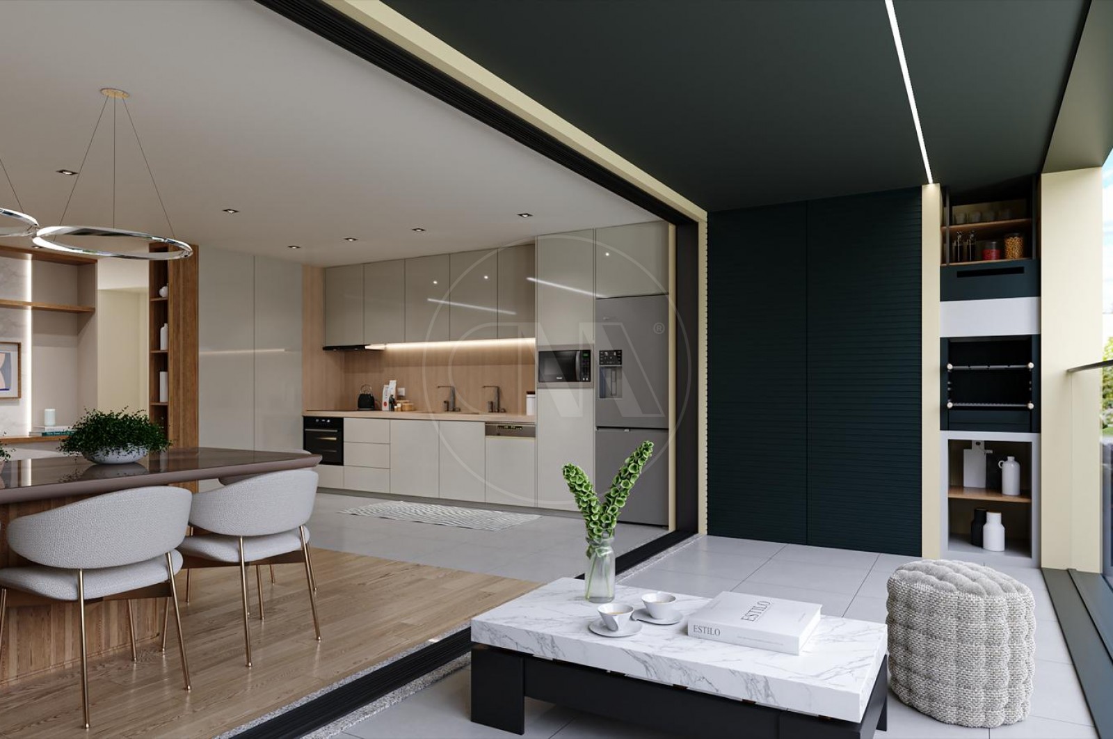 Apartment T3 for For sale in Braga (Maximinos, Sé e Cividade), Braga, Braga - Áreas comuns (Imagem 4)