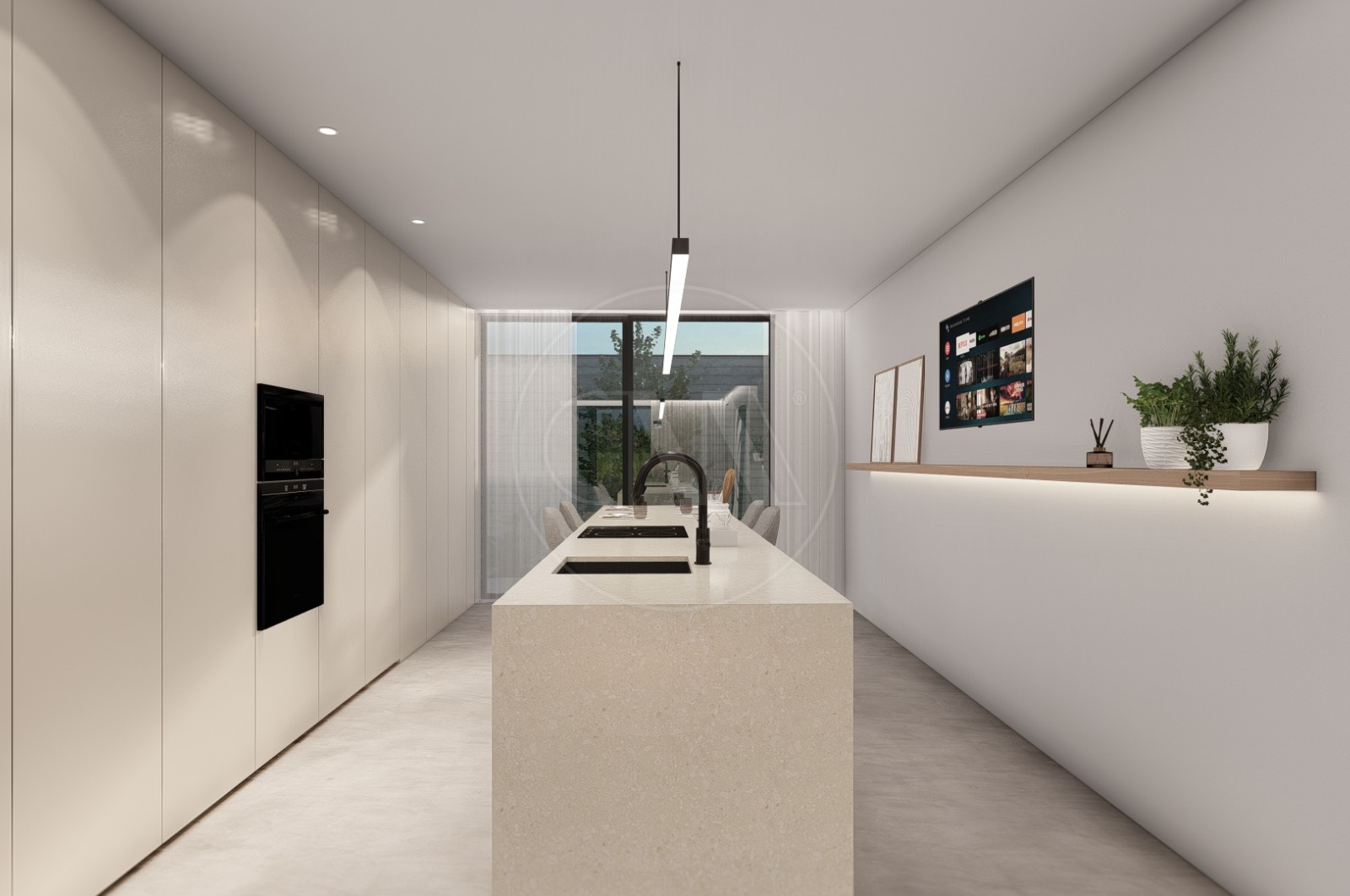 Moradia T3 para Venda em Cabreiros e Passos (São Julião), Braga, Braga - Cozinha (Imagem 2)