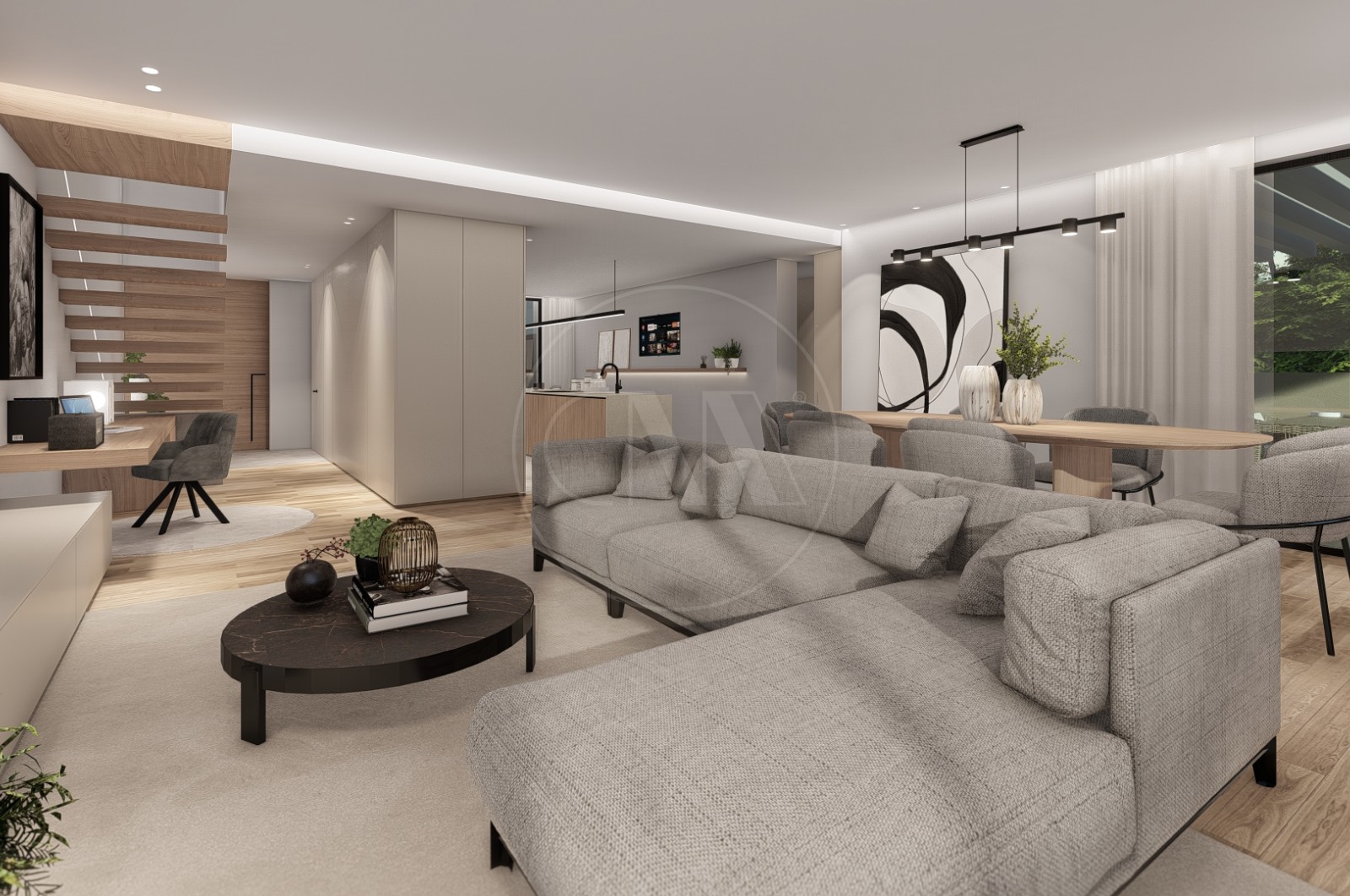 Moradia T3 para Venda em Cabreiros e Passos (São Julião), Braga, Braga - Sala (Imagem 5)