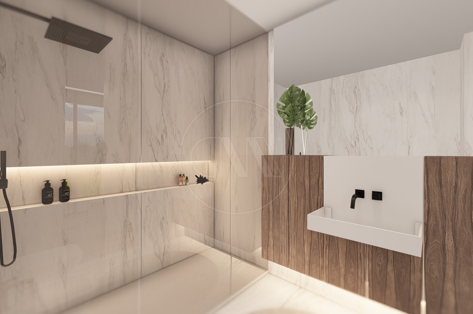 Moradia T3 para Venda em Cabreiros e Passos (São Julião), Braga, Braga - Casa de banho (Imagem 6)