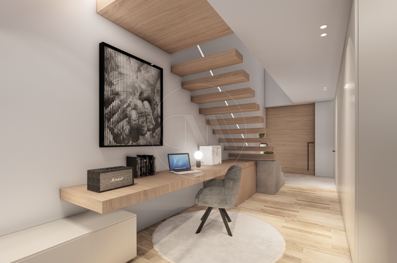 Moradia T3 para Venda em Cabreiros e Passos (São Julião), Braga, Braga - Hall de entrada (Imagem 1)