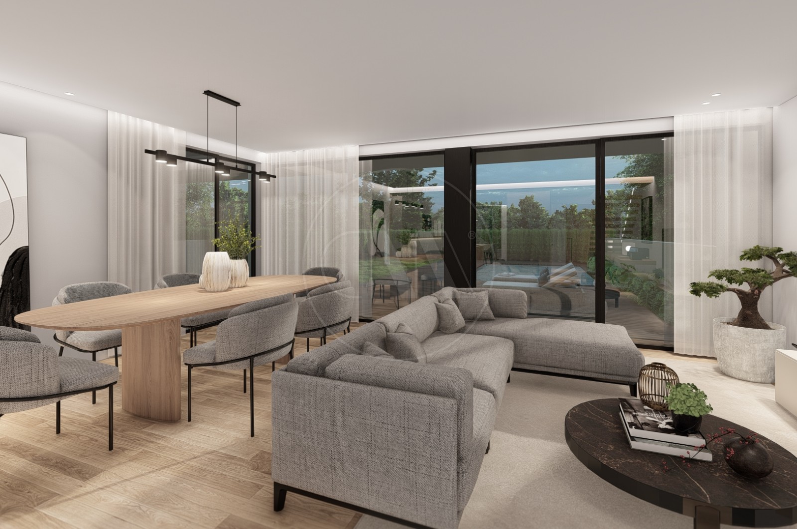 Moradia T4 para Venda em Cabreiros e Passos (São Julião), Braga, Braga - Sala (Imagem 3)