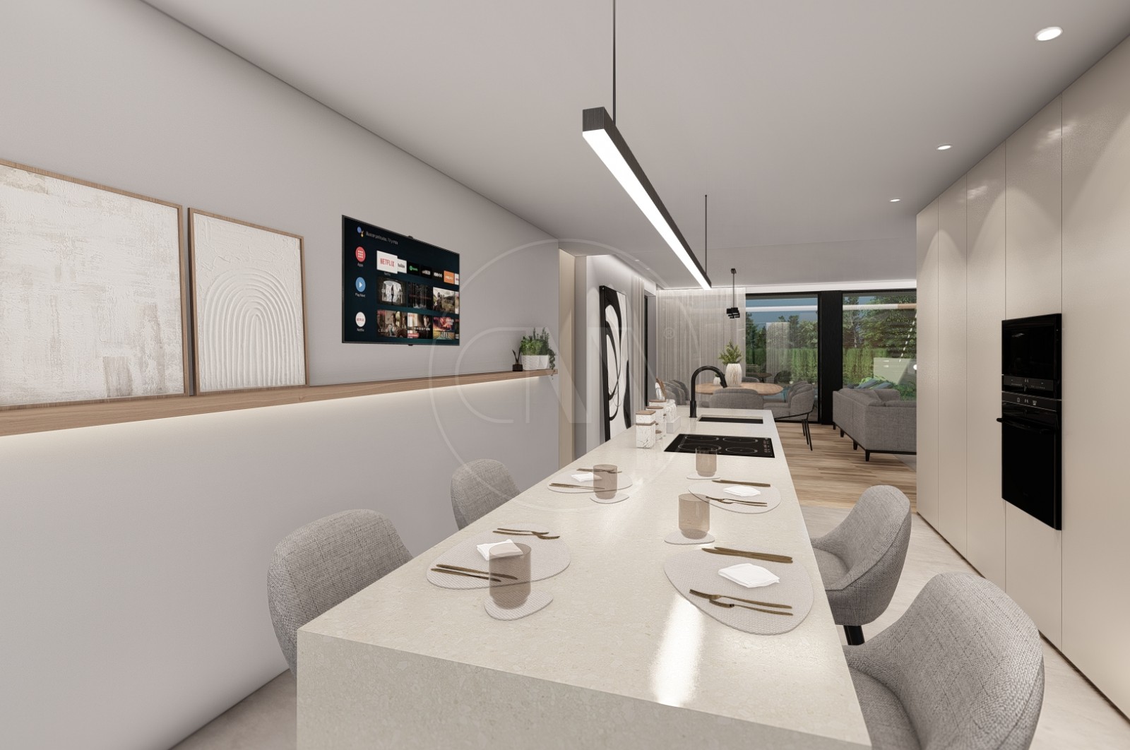 Moradia T4 para Venda em Cabreiros e Passos (São Julião), Braga, Braga - Cozinha (Imagem 5)