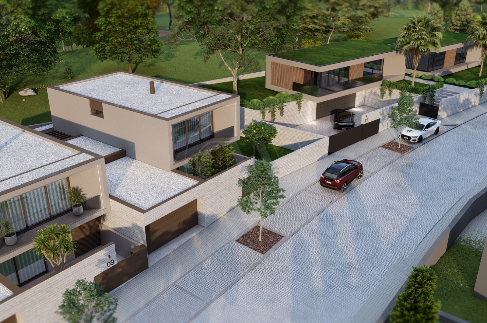 Moradia T4 para Venda em Cabreiros e Passos (São Julião), Braga, Braga - Fachada (Imagem 1)