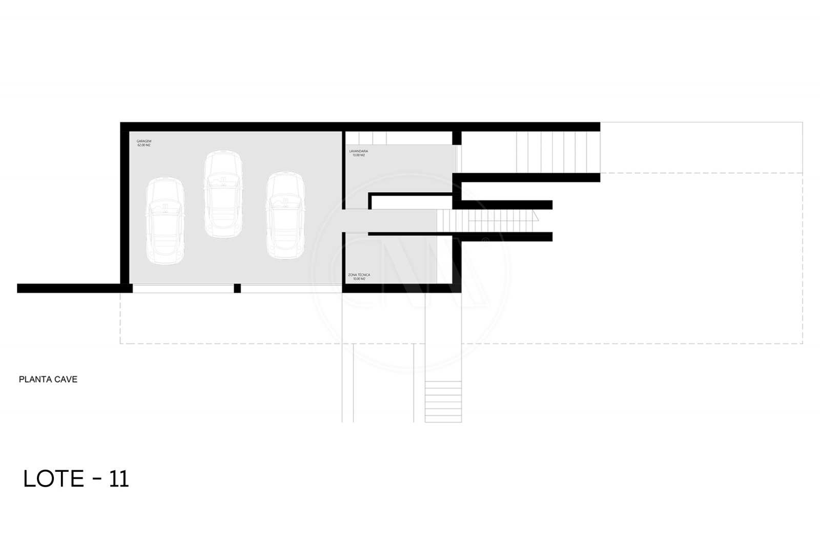 Moradia T4 para Venda em Cabreiros e Passos (São Julião), Braga, Braga - Planta (Imagem 2)