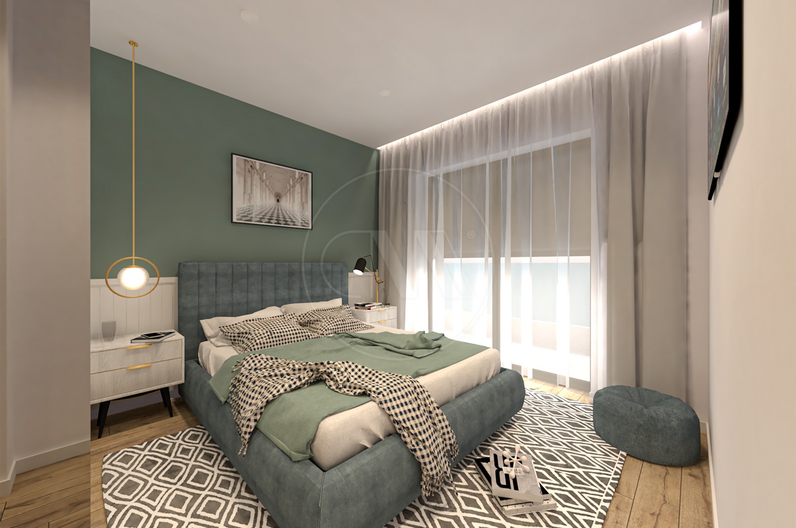 Apartamento T3 para Venda em Esposende, Marinhas e Gandra, Esposende, Braga - Suite (Imagem 2)