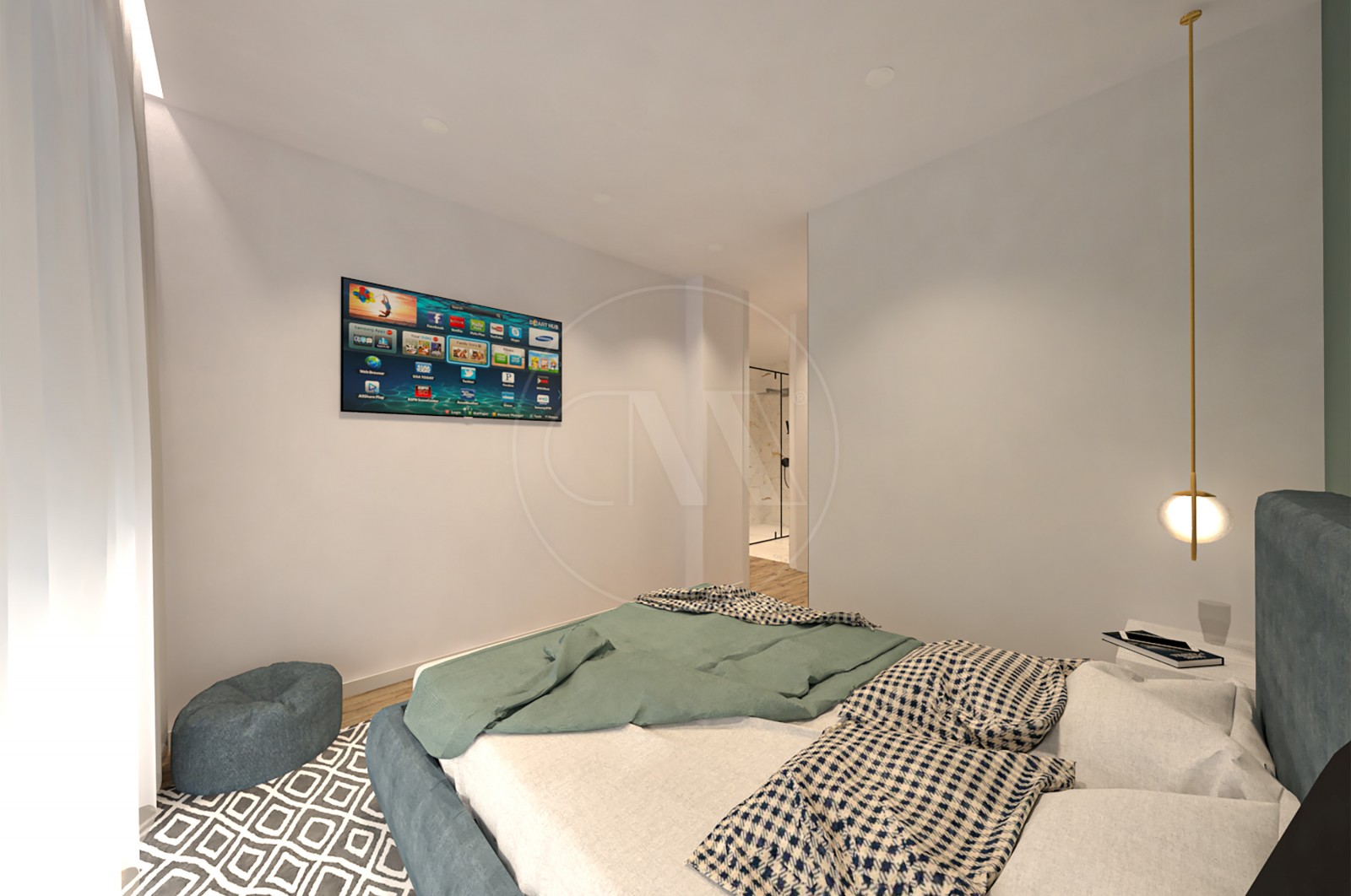 Apartamento T3 para Venda em Esposende, Marinhas e Gandra, Esposende, Braga - Suite (Imagem 4)