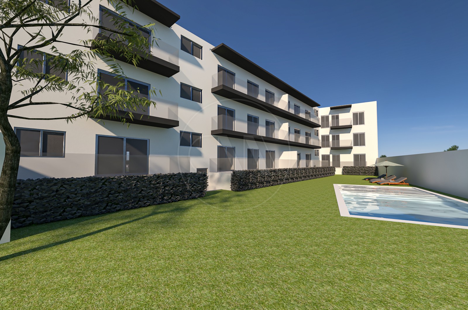 Apartamento T3 para Venda em Esposende, Marinhas e Gandra, Esposende, Braga - Piscina (Imagem 1)