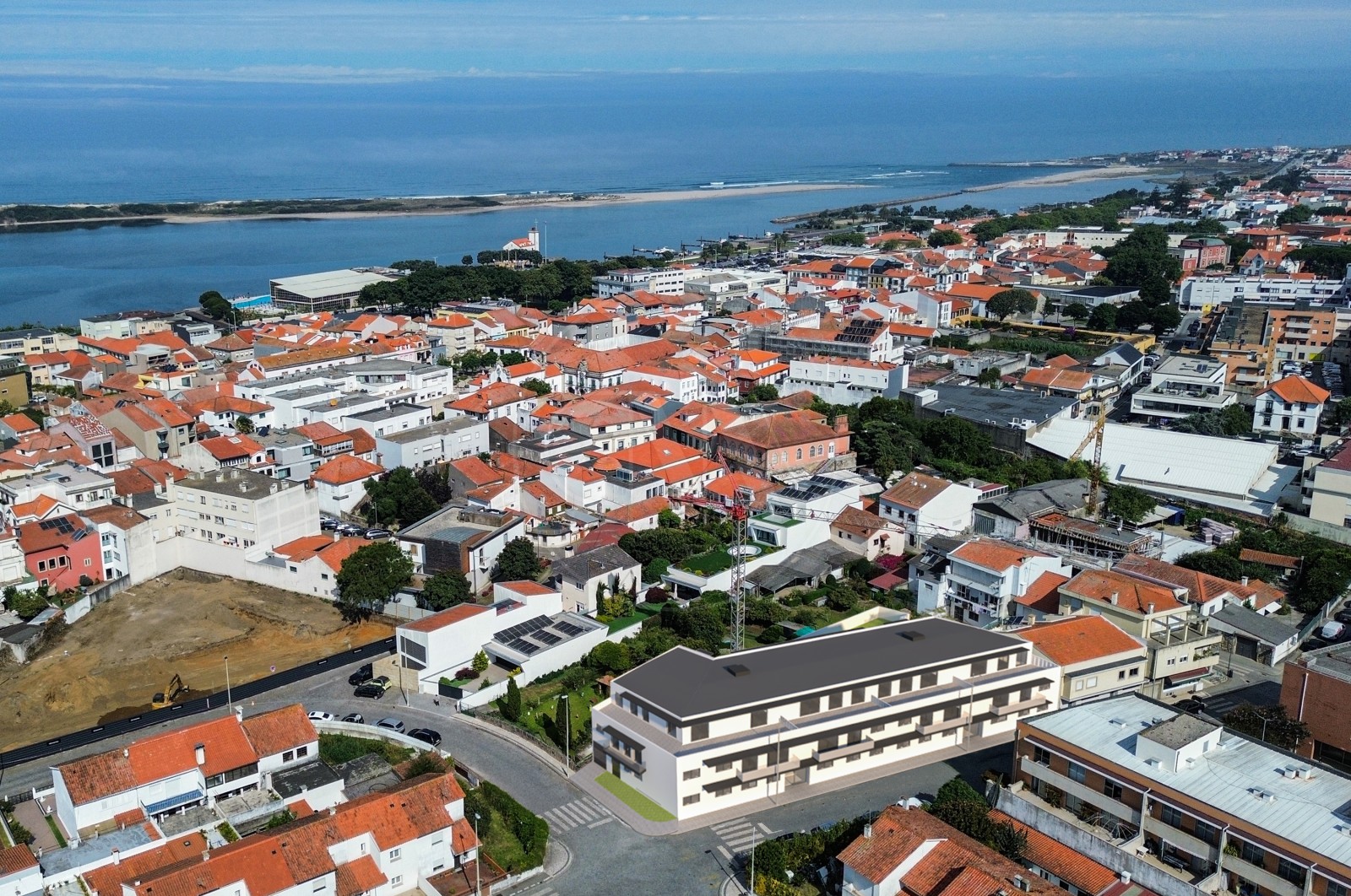 Apartamento T2 para Venda em Esposende, Marinhas e Gandra, Esposende, Braga - Fachada (Imagem 4)