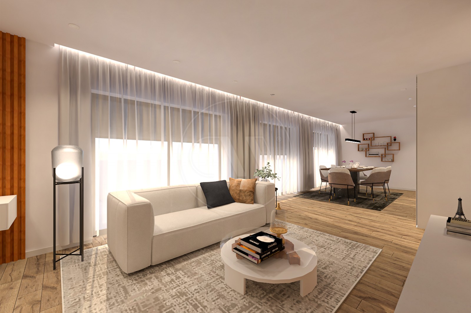 Apartamento T2 para Venda em Esposende, Marinhas e Gandra, Esposende, Braga - Sala (Imagem 5)