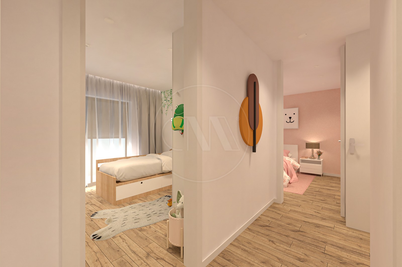 Apartamento T3 para Venda em Esposende, Marinhas e Gandra, Esposende, Braga - Corredor (Imagem 3)