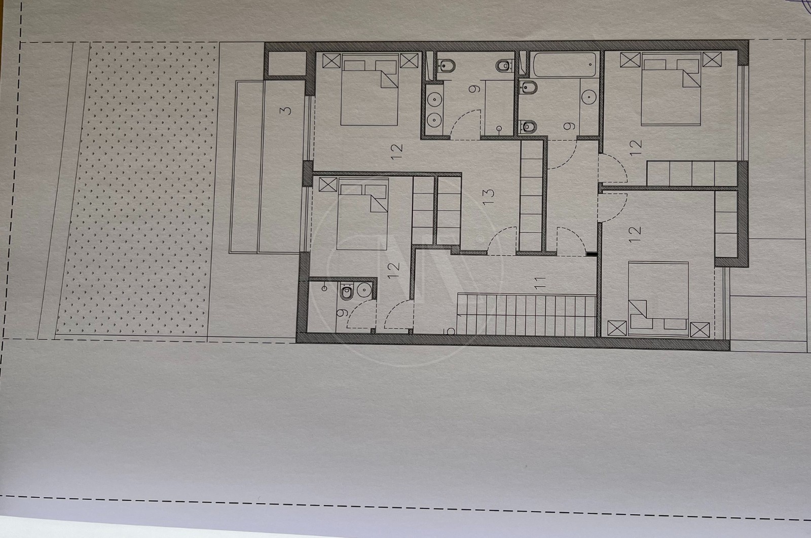 Moradia T4 para Venda em Nogueiró e Tenões, Braga, Braga - Planta (Imagem 1)