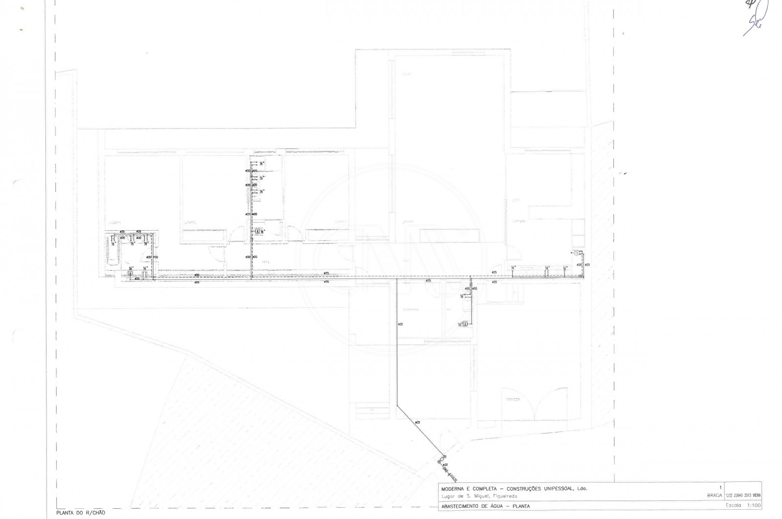 Moradia T3+2 para Venda em Figueiredo, Braga, Braga - Planta (Imagem 3)