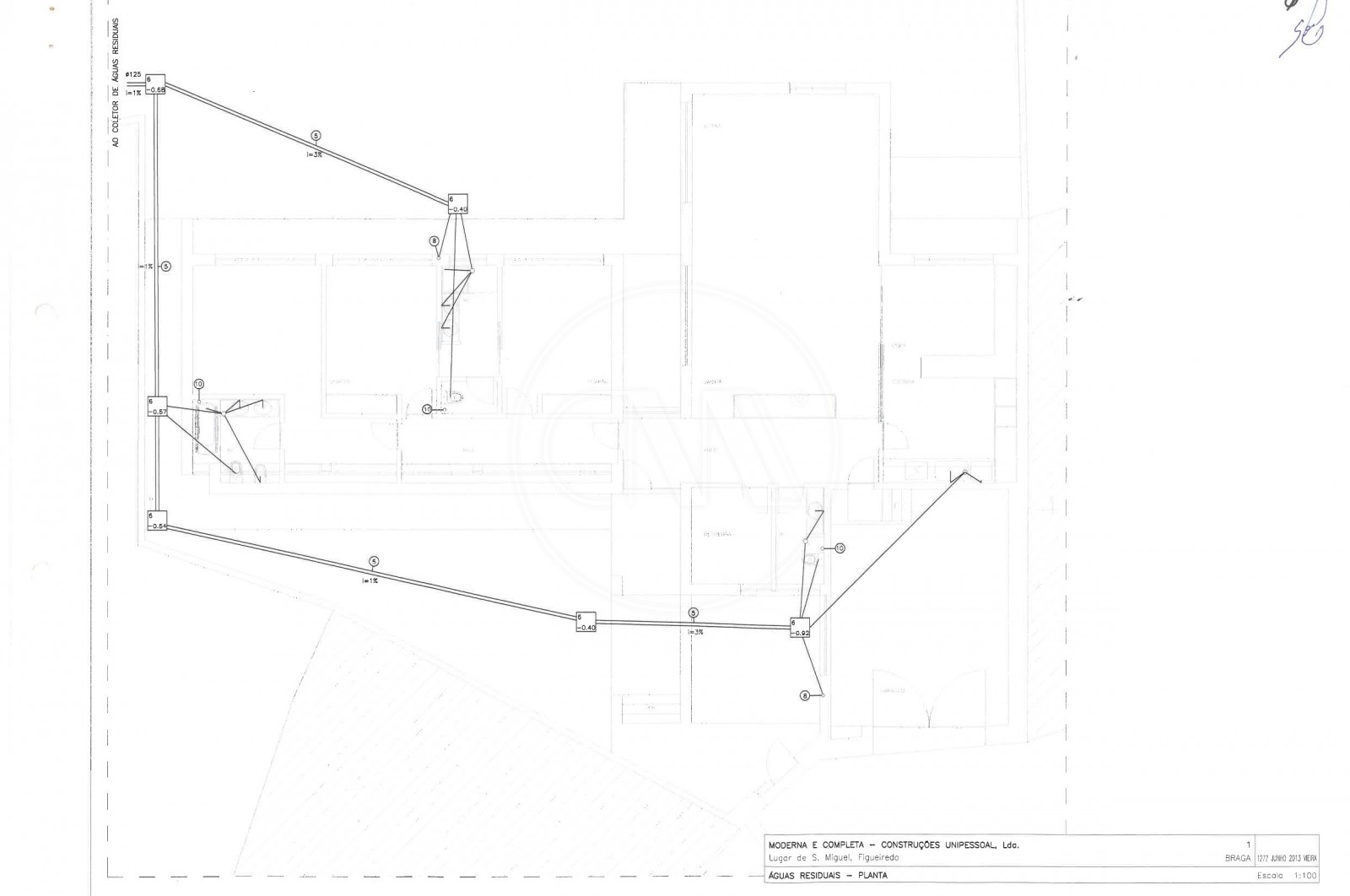Moradia T3+2 para Venda em Figueiredo, Braga, Braga - Planta (Imagem 4)