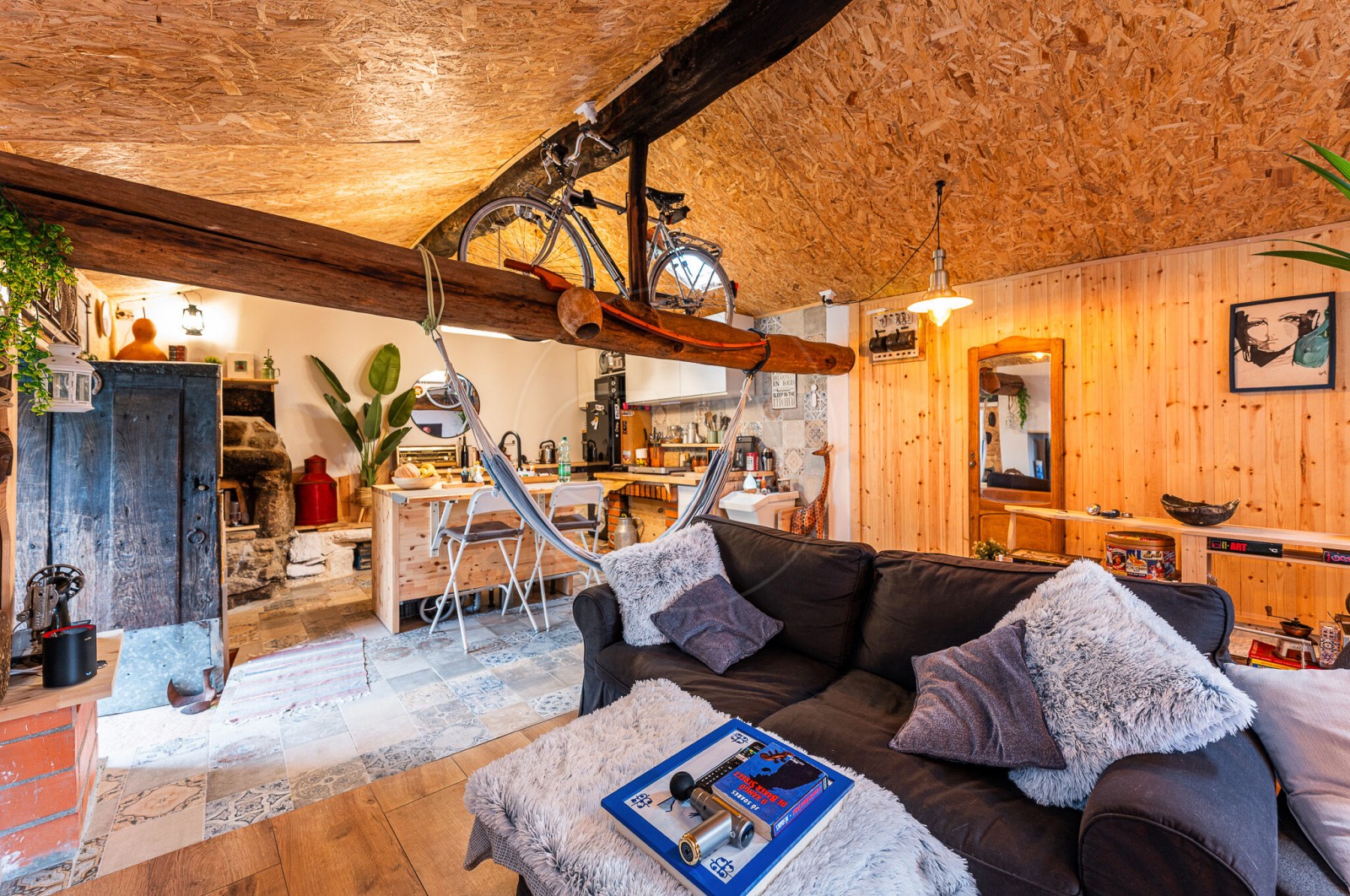 Moradia T1 para Venda em Aboim, Felgueiras, Gontim e Pedraído, Fafe, Braga - Sala (Imagem 3)