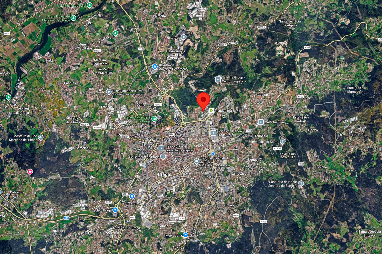 Apartamento T3 para Venda em Braga (São Vítor), Braga, Braga - Área envolvente (Imagem 5)