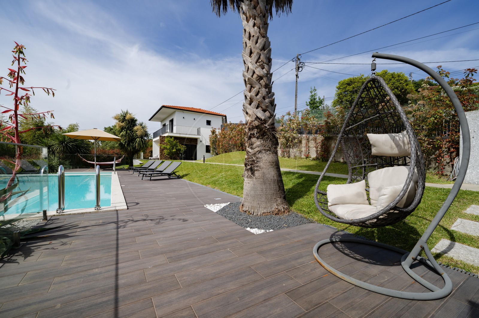 Moradia T4 para Venda em Geraz do Minho, Póvoa de Lanhoso, Braga - Piscina (Imagem 1)