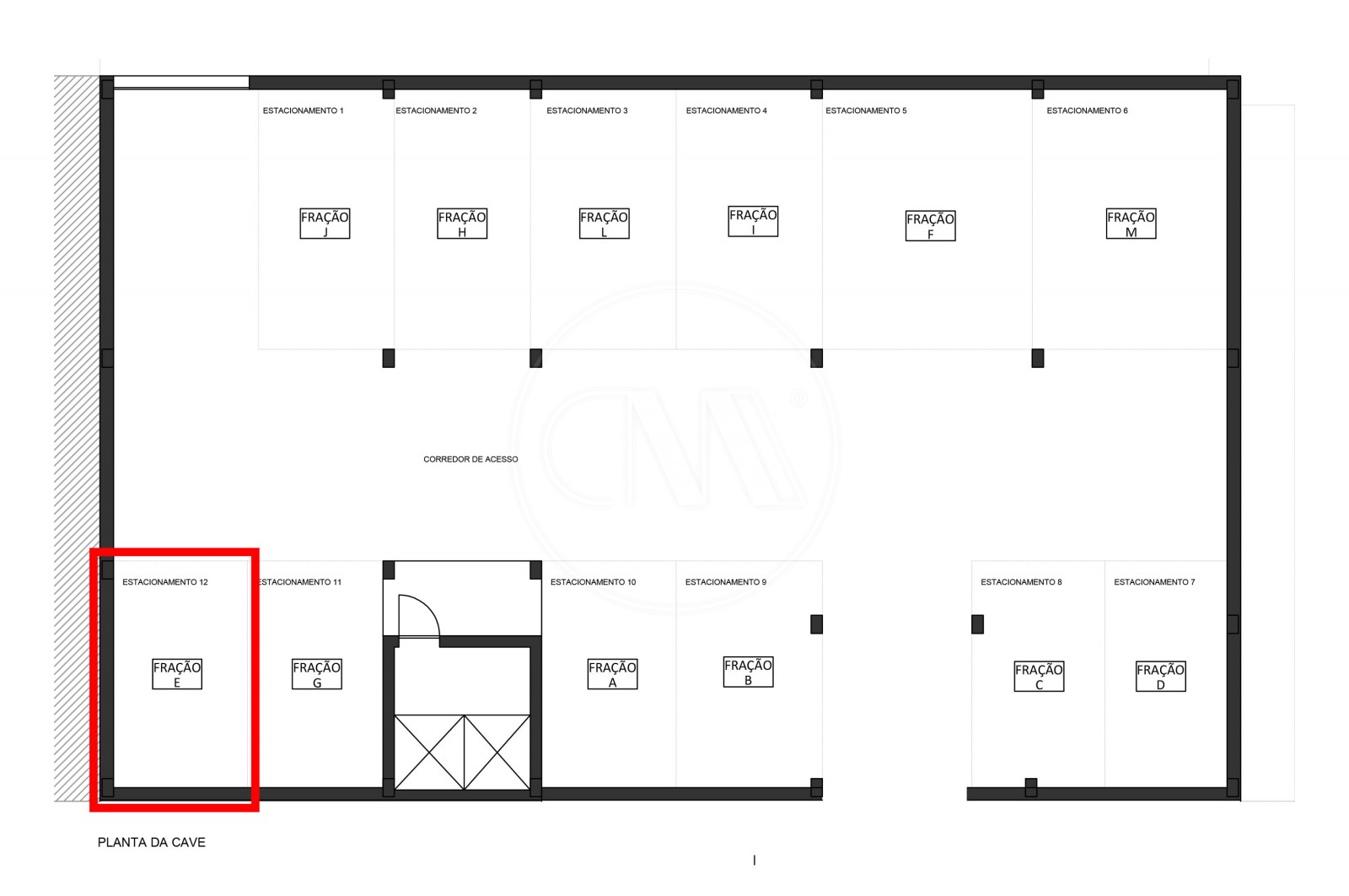 Apartamento T3 para Venda em Póvoa de Lanhoso (Nossa Senhora do Amparo), Póvoa de Lanhoso, Braga - Planta (Imagem 2)