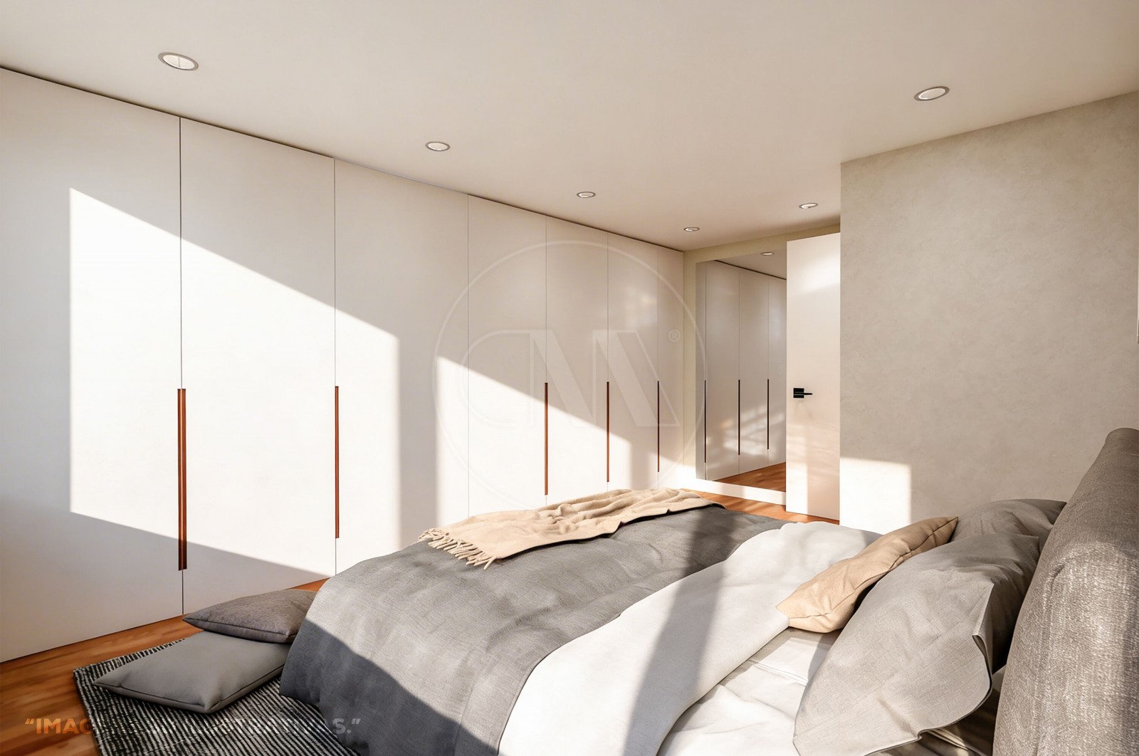 Apartamento T2+1 para Venda em Merelim (São Pedro) e Frossos, Braga, Braga - Quarto (Imagem 8)