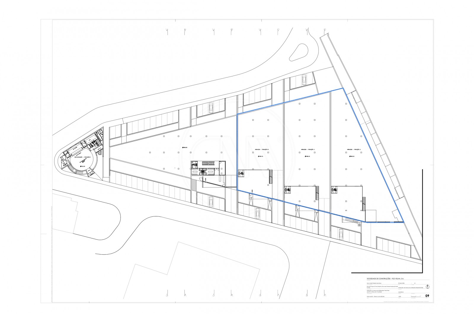 Pavilhão para Venda em Santo Tirso, Couto (Santa Cristina e São Miguel) e Burgães, Santo Tirso, Porto - Planta (Imagem 2)